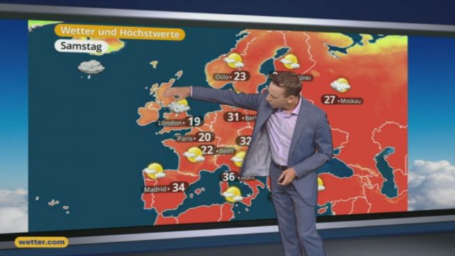 go to Das Wetter in Österreich am 25. Juni 2016