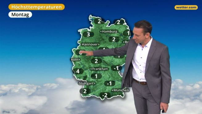 go to Das Wetter in Deutschland am 18. Dezember 2017