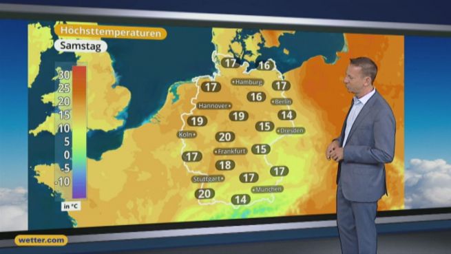 go to Das Wetter in Deutschland am 20. Mai 2017