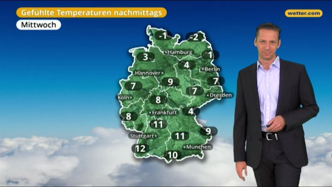 go to Das Wetter in Deutschland am 28. März 2018