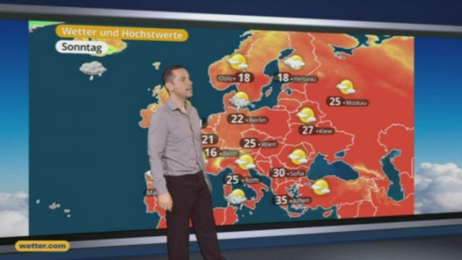 go to Das Wetter in Deutschland am 19. Juni 2016