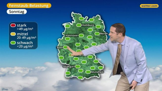 go to Das Wetter in Deutschland am 22. Oktober 2017