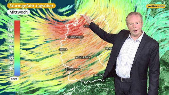 go to Das Wetter in Deutschland am 13. September 2017