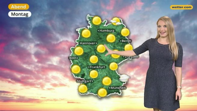 go to Das Wetter in Deutschland am 16. Oktober 2017