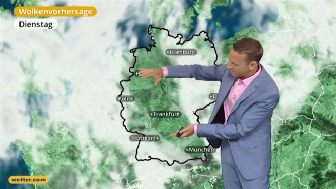 go to Das Wetter in Deutschland am 11. Juli 2017