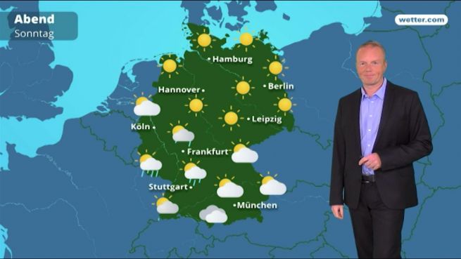 go to Das Wetter in Deutschland am 20. Mai 2018