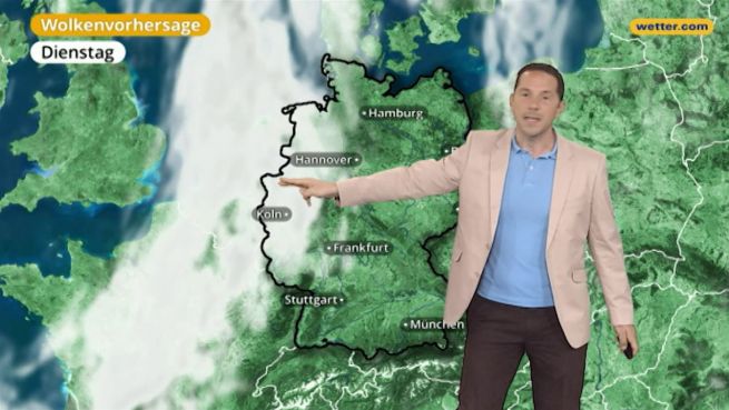 go to Das Wetter in Deutschland am 15. August 2017